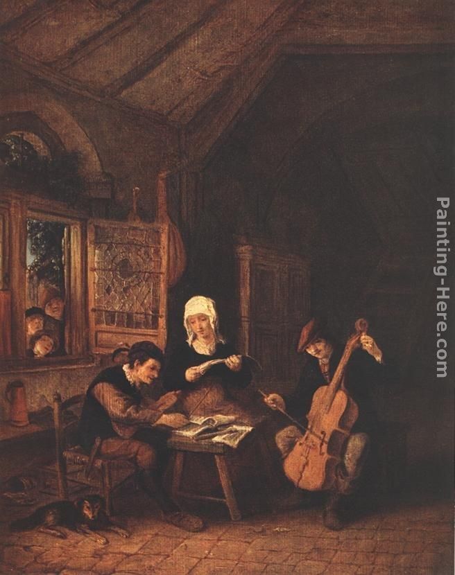 Adriaen van Ostade Village Musicians